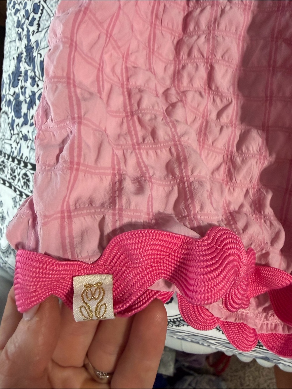 EUC Simply Southern Ruffled Two-Piece short set Medium lightweight - Picture 5 of 14